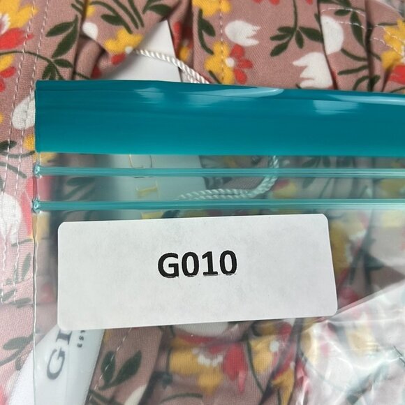 NWT GILLI Floral Faux Wrap Jersey Knit Dress - Picture 10 of 10